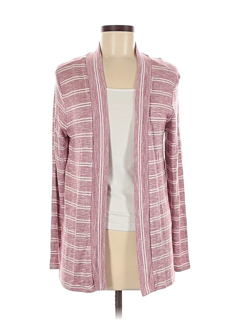 Pre-owned Mix By 41 Hawthorn Cardigan Sweater In Pink