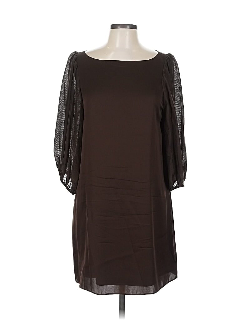 Pre-owned Alice And Olivia Alice + Olivia Casual Dress In Brown