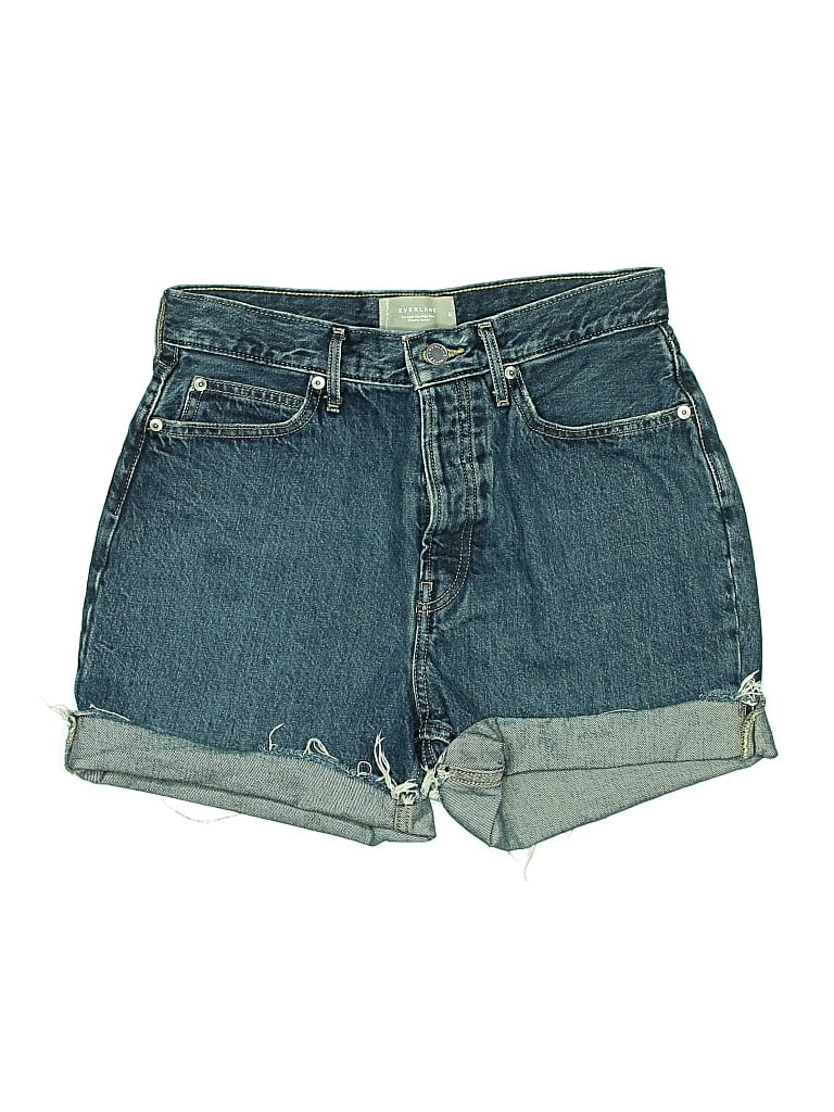 Pre-owned Everlane Denim Shorts In Blue