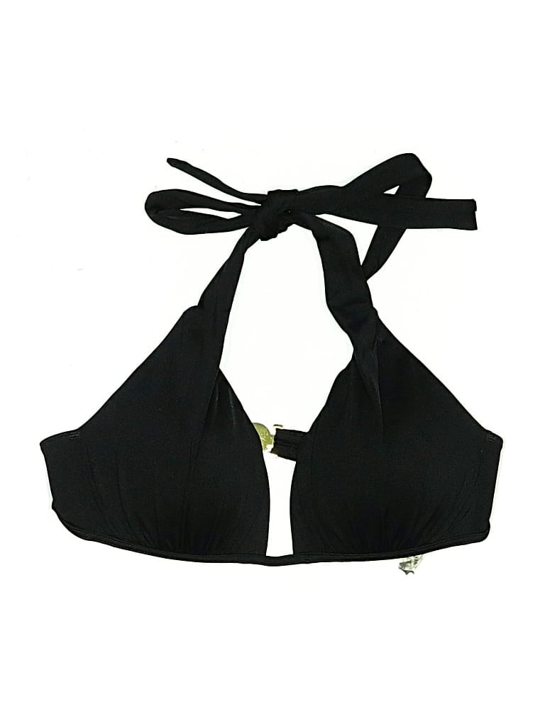 Pre-owned Victoria's Secret Swimsuit Top Black Swimwear