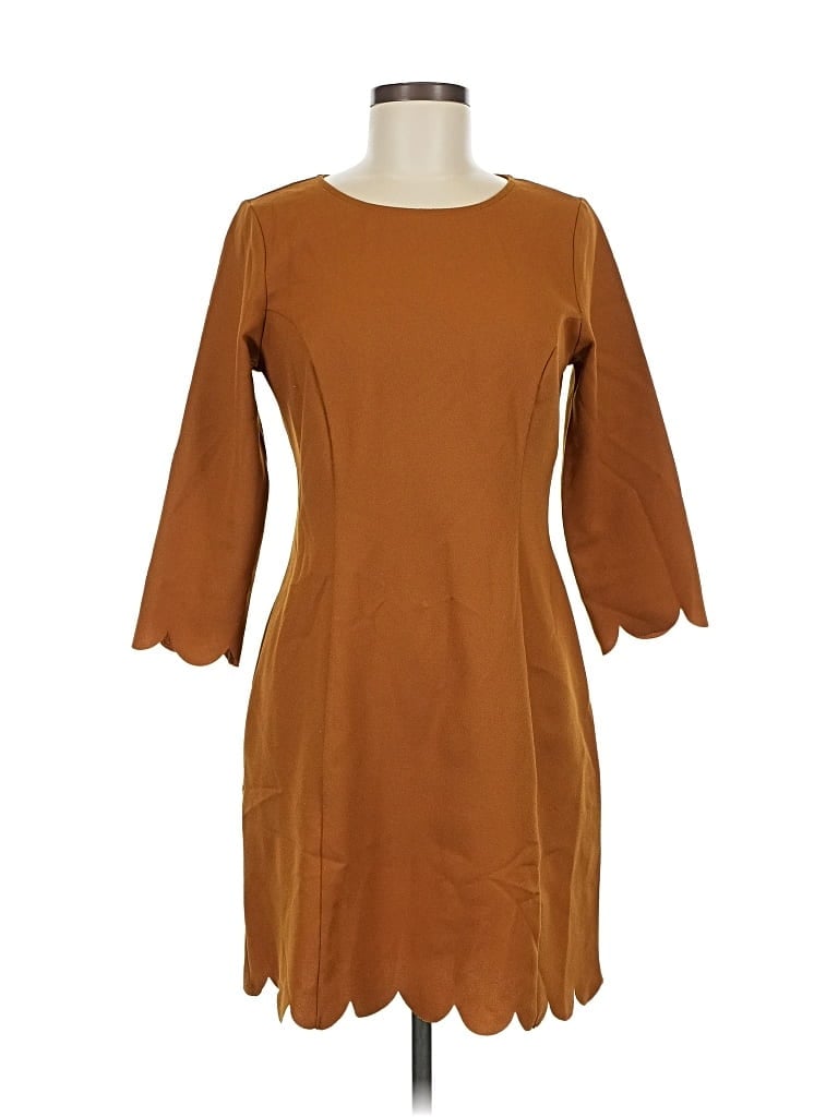 EVERLY Pre-owned Casual Dress In Brown