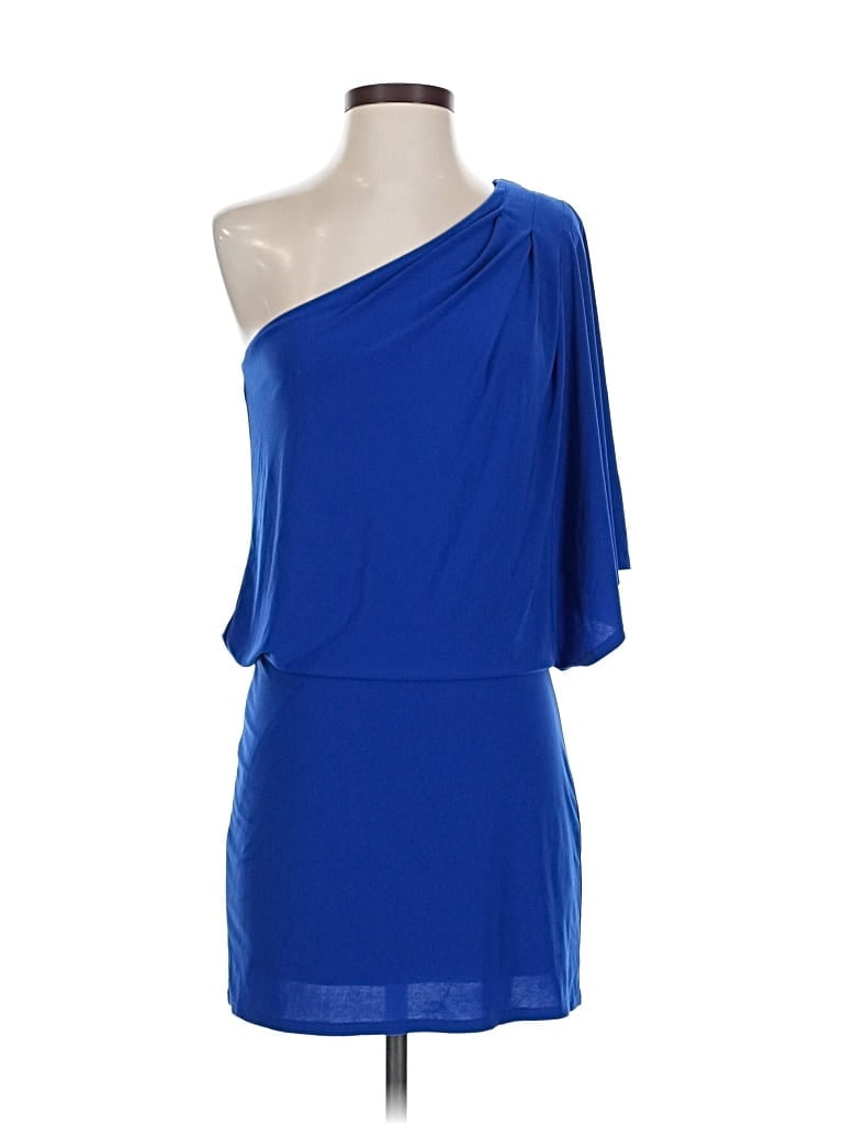Pre-owned Jessica Simpson Cocktail Dress In Blue