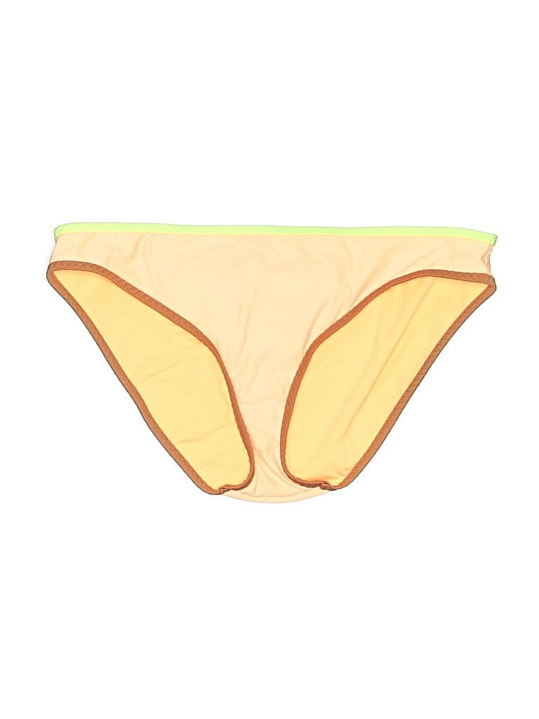 Pre-owned Aerie Swimsuit Bottoms In Yellow
