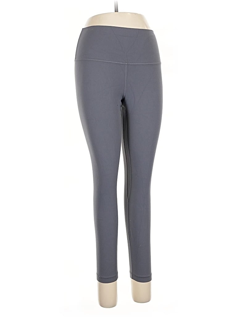 Pre-owned Lululemon Athletica Active Pants In Gray