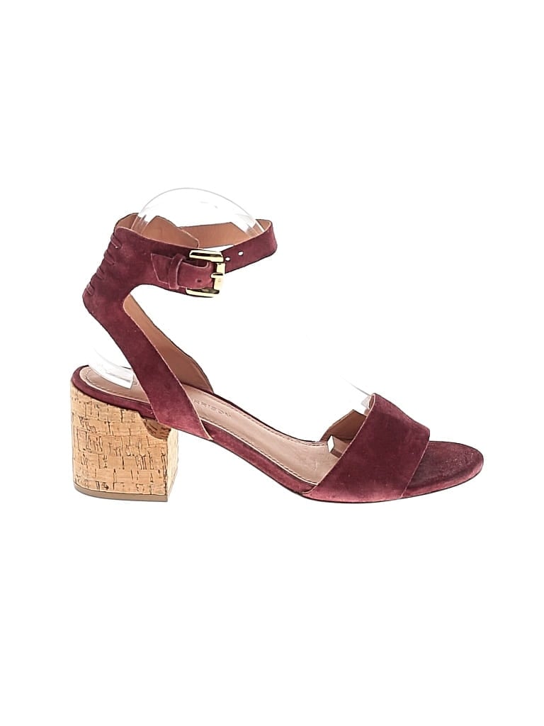 Pre-owned Sigerson Morrison Heels In Burgundy