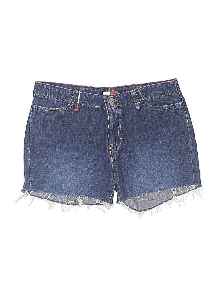 Pre-owned Tommy Hilfiger Denim Shorts In Blue