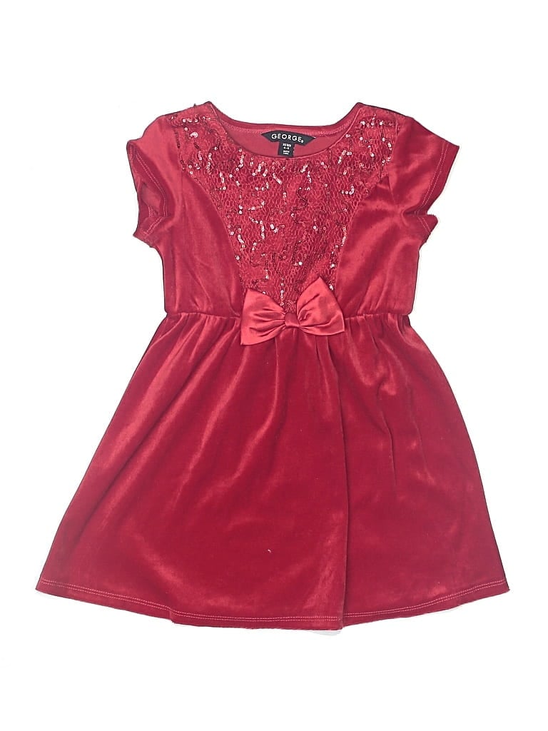 Pre-owned George Kids' Dress In Red