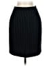 Petite Sophisticate 100% Polyester Chevron-herringbone Black Formal Skirt Size 4 - photo 1
