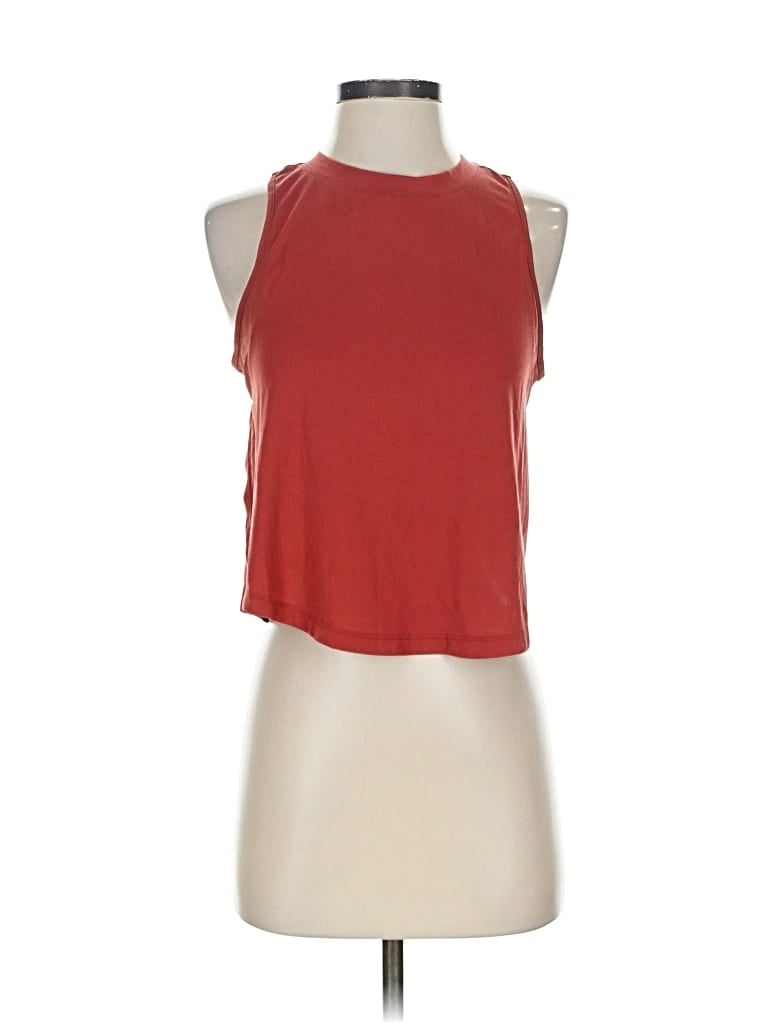 Pre-owned Active By Old Navy Sleeveless T-shirt In Red