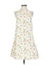 MNG Floral White Casual Dress Size 4 - photo 1