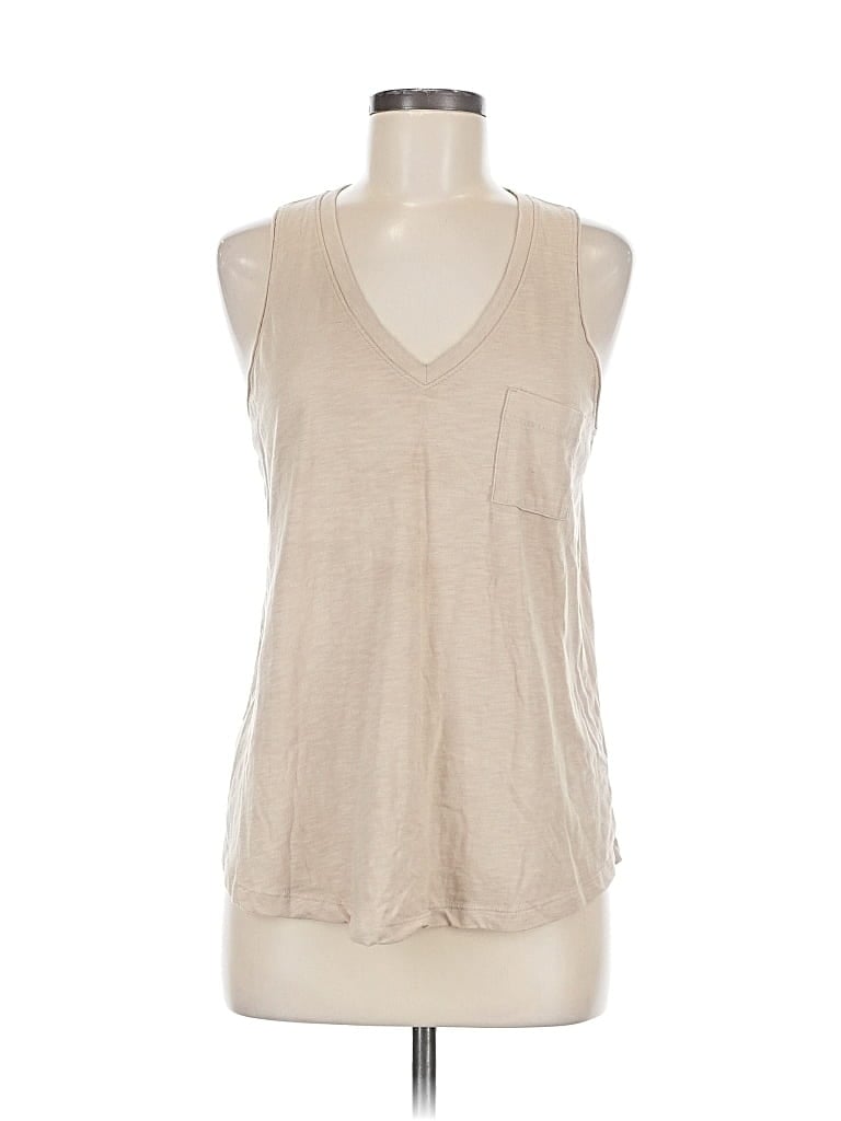 Pre-owned So Sleeveless T-shirt In Brown