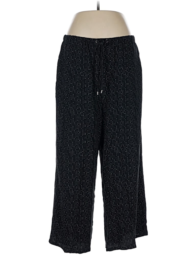 Pre-owned Eileen Fisher Casual Pants In Black