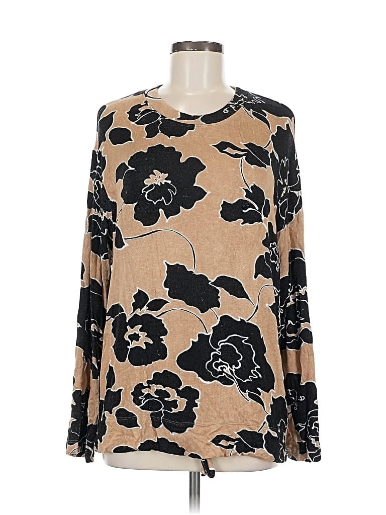 Pre-owned Leset Pullover Sweater In Brown