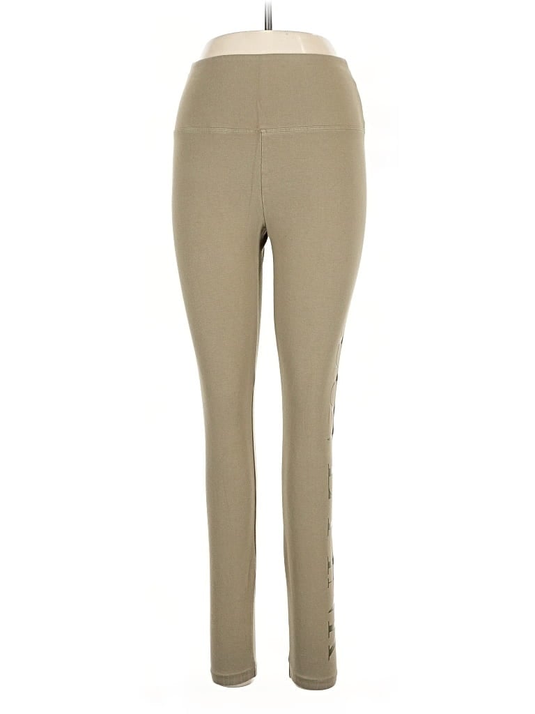 Pre-owned Victoria's Secret Pink Active Pants In Brown