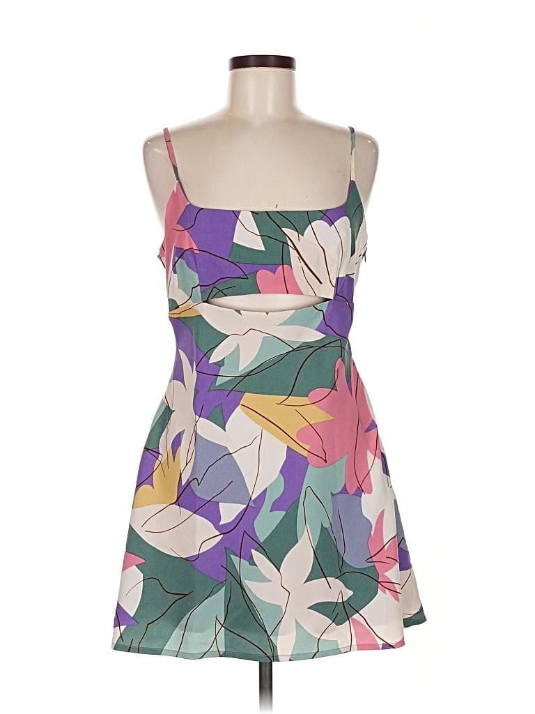 Pre-owned Le Lis Cocktail Dress In Purple