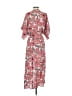 Lezat 100% Polyester Print Pink Casual Dress Size XS - photo 2