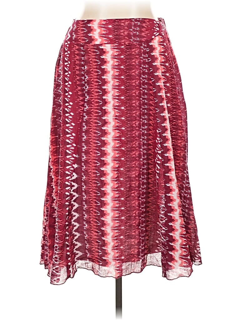 Pre-owned Laura Scott Casual Skirt In Burgundy