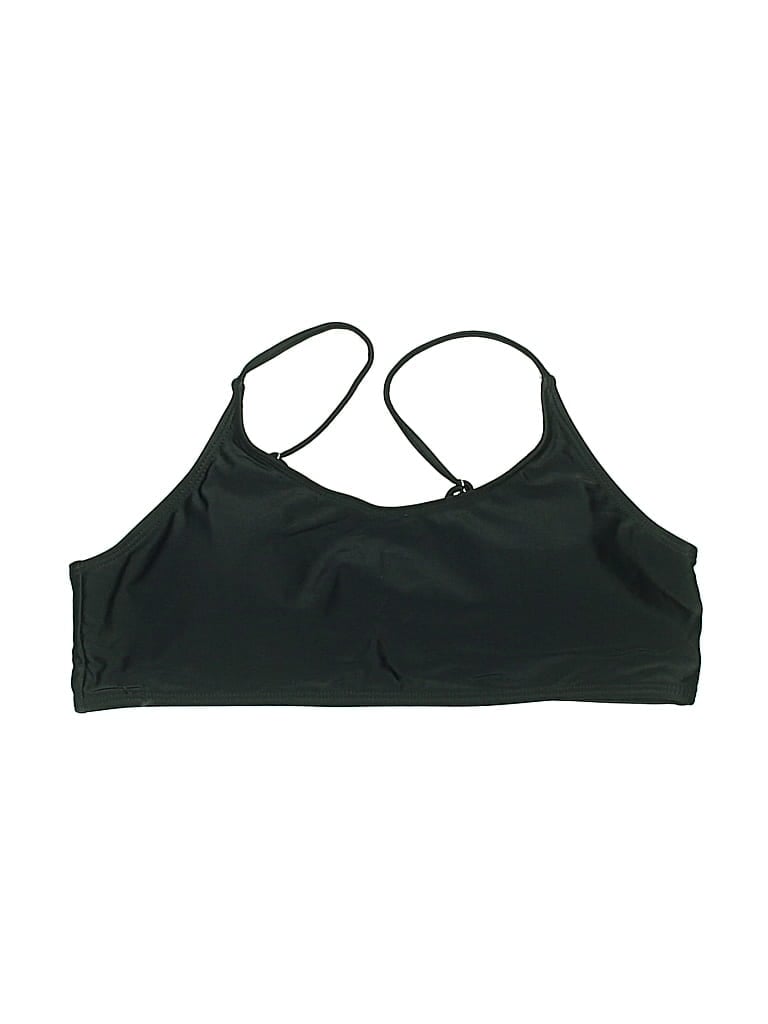 Pre-owned Unbranded Swimsuit Top Black Swimwear
