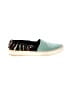 LOGO 100% Leather Tropical Green Blue Sneakers Size 6 - photo 1