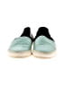 LOGO 100% Leather Tropical Green Blue Sneakers Size 6 - photo 2