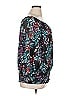 Colleen Lopez 100% Polyester Floral Black 3/4 Sleeve Blouse Size 1X - photo 4