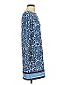 MICHAEL Michael Kors Print Blue Casual Dress Size S - photo 4