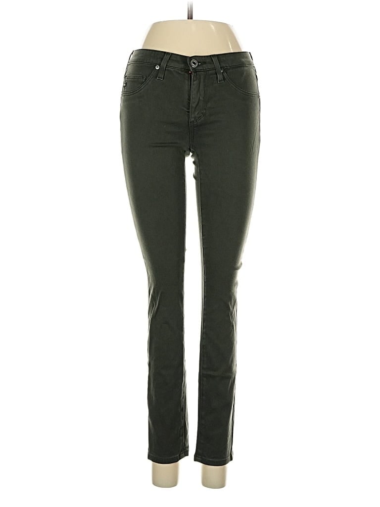Pre-owned Adriano Goldschmied Jeans In Green