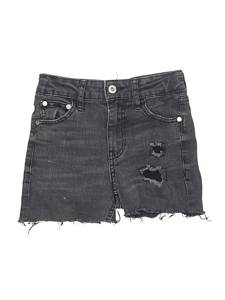 Pre-owned Assorted Brands Kids' Denim Shorts In Gray