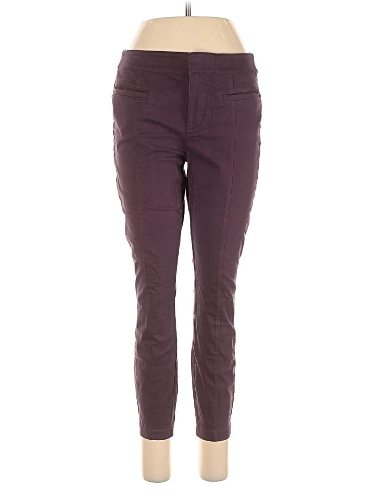 Pre-owned Ann Taylor Loft Outlet Casual Pants In Purple