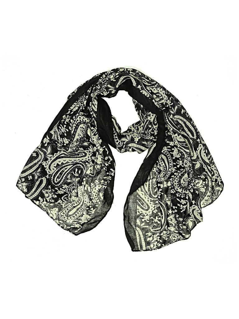 Pre-owned Simply Noelle Scarf In Black
