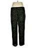 Veronica M. Animal Print Green Casual Pants Size XL - photo 2