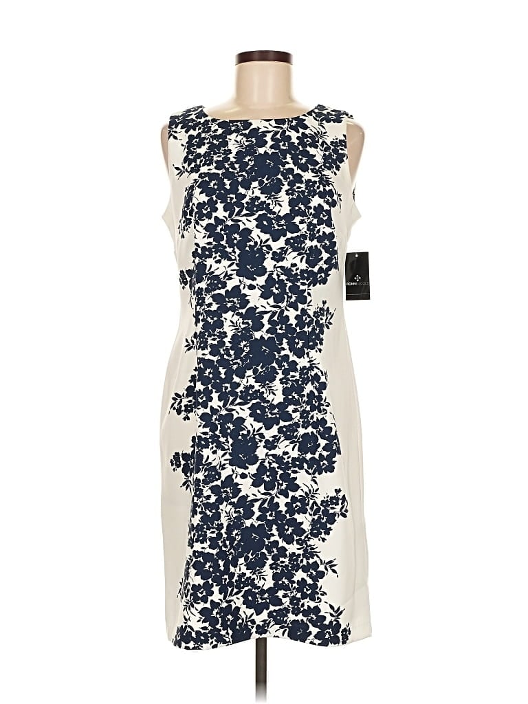 Pre-owned Ronni Nicole Cocktail Dress In White