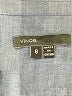 Vince. 100% Cotton Blue Long Sleeve Blouse Size 6 - photo 6
