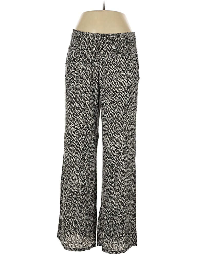 Pre-owned Three Dots Casual Pants In Gray