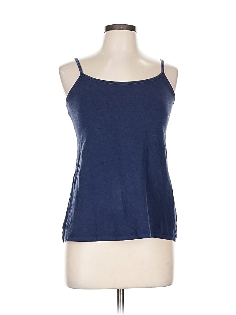 Pre-owned Torrid Tank Top Blue Halter Neckline Tops