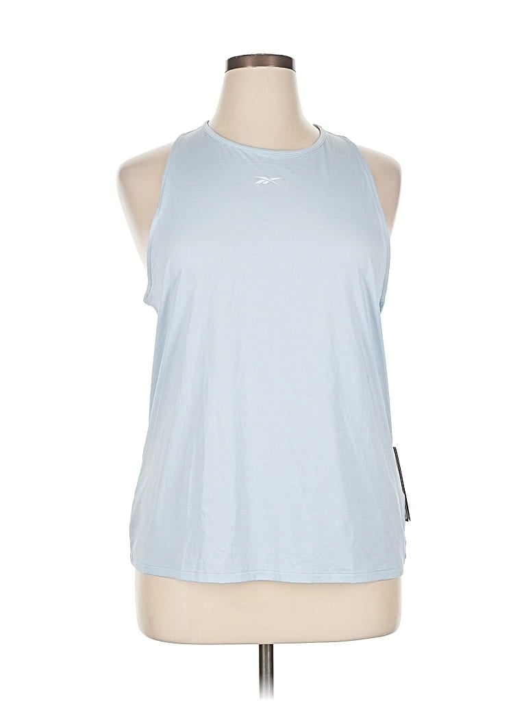 Click to view more detailed imagery on our partner's website Pre-owned Reebok Active Tank Top In Blue
