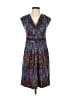 BCBGMAXAZRIA Paisley Blue Casual Dress Size S - photo 1