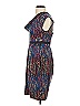 BCBGMAXAZRIA Paisley Blue Casual Dress Size S - photo 5
