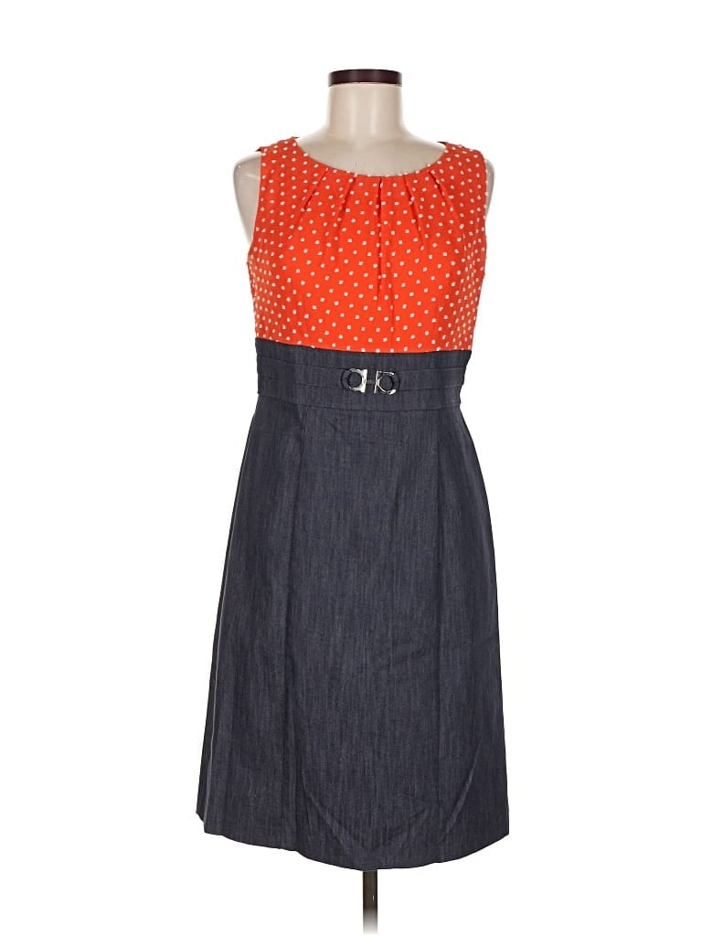 Pre-owned Dressbarn Casual Dress In Orange