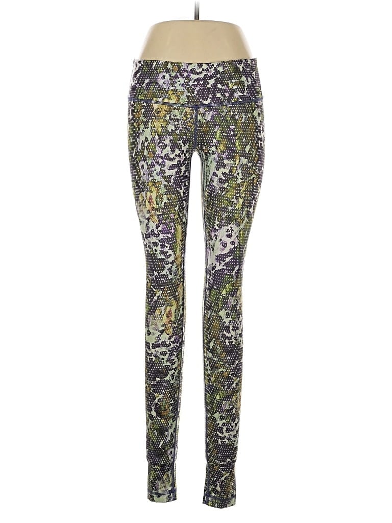 Pre-owned Lululemon Athletica Active Pants In Green