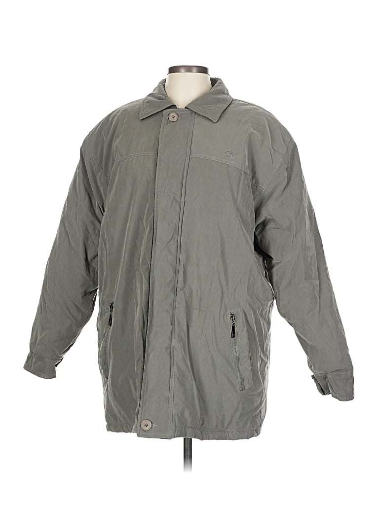 Pre-owned Assorted Brands Jacket In Gray