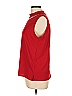 89th & Madison Red Sleeveless Blouse Size L - photo 5