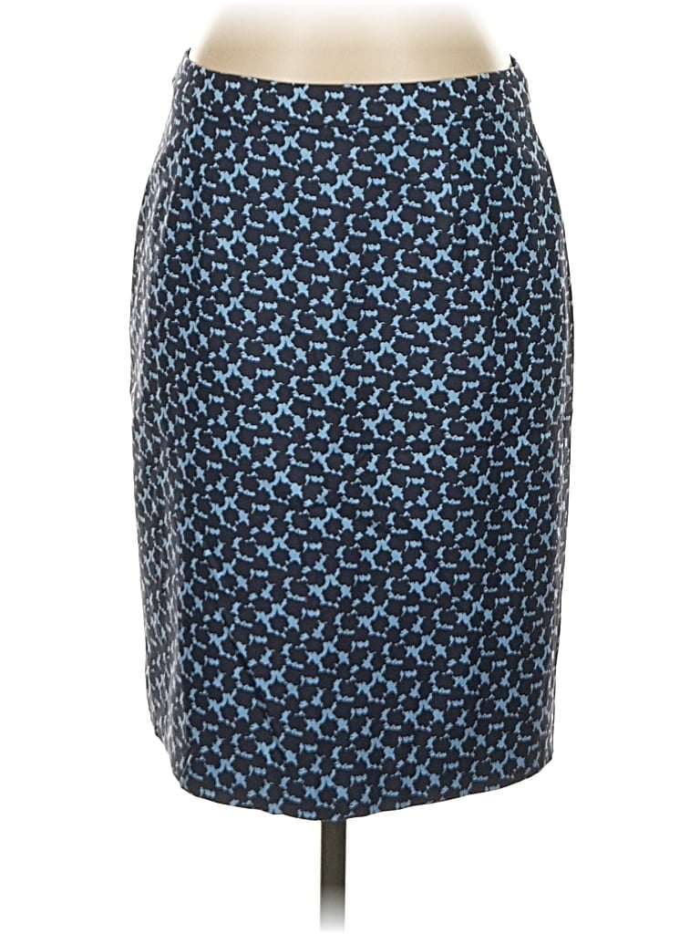 Pre-owned Halogen Formal Skirt In Blue