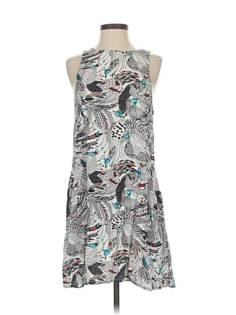 Pre-owned Hinge Casual Dress In Gray