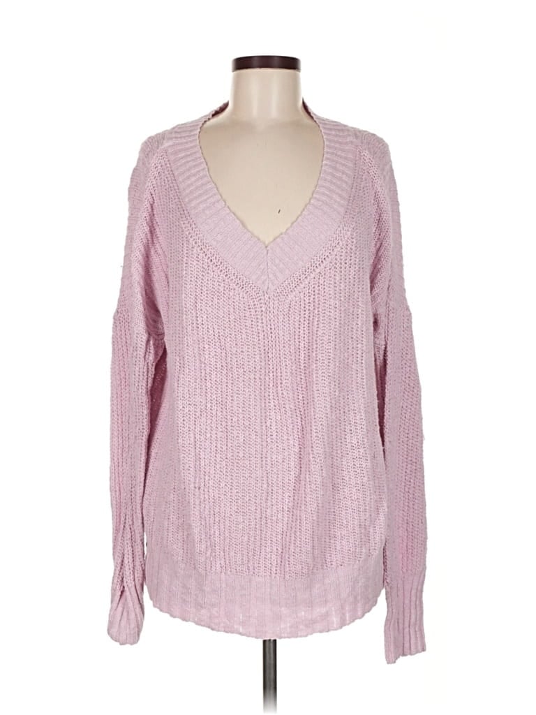 Pre-owned Pilcro Pullover Sweater In Pink