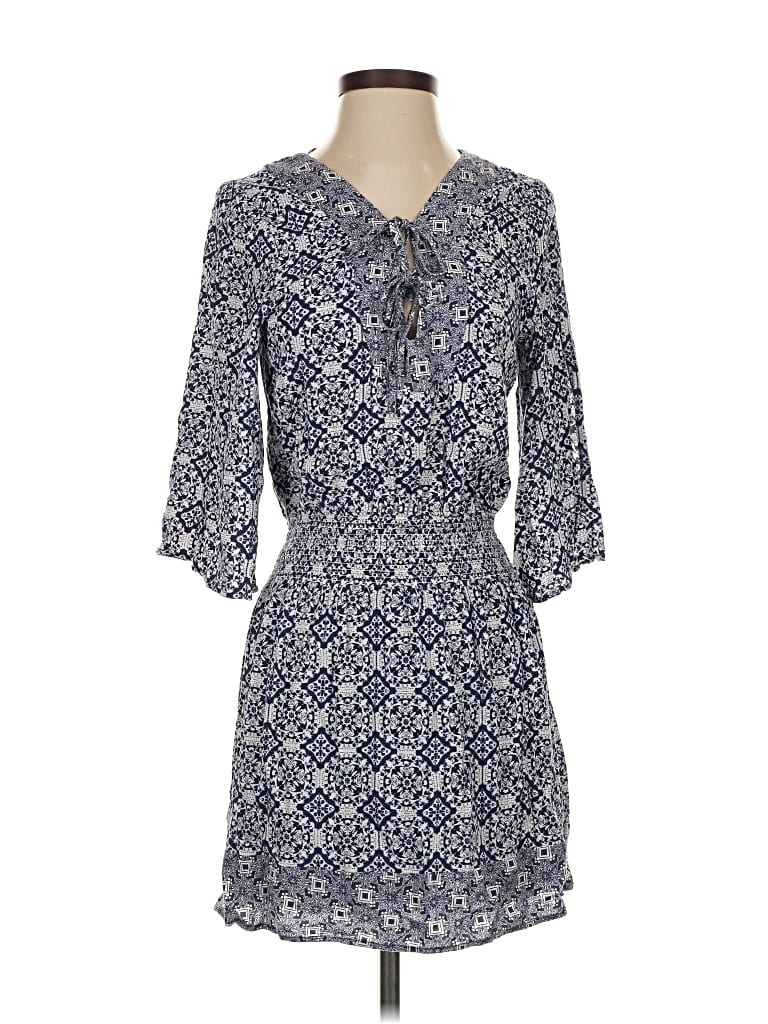 Pre-owned Jack By Bb Dakota Casual Dress In Blue