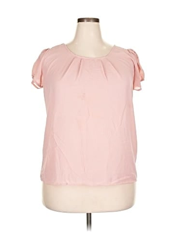 Wet Seal Short Sleeve Blouse (view 1)