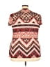 Grayson Red Short Sleeve Top Size Med (3) - photo 2