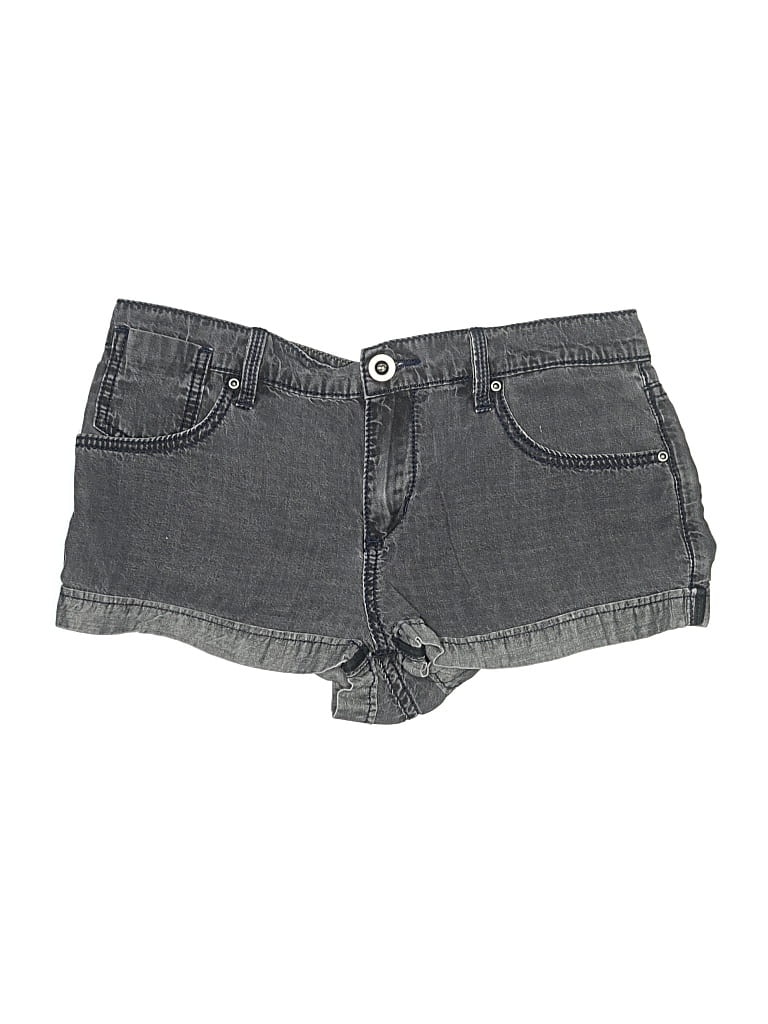 Pre-owned Bcbgmaxazria Denim Shorts In Gray