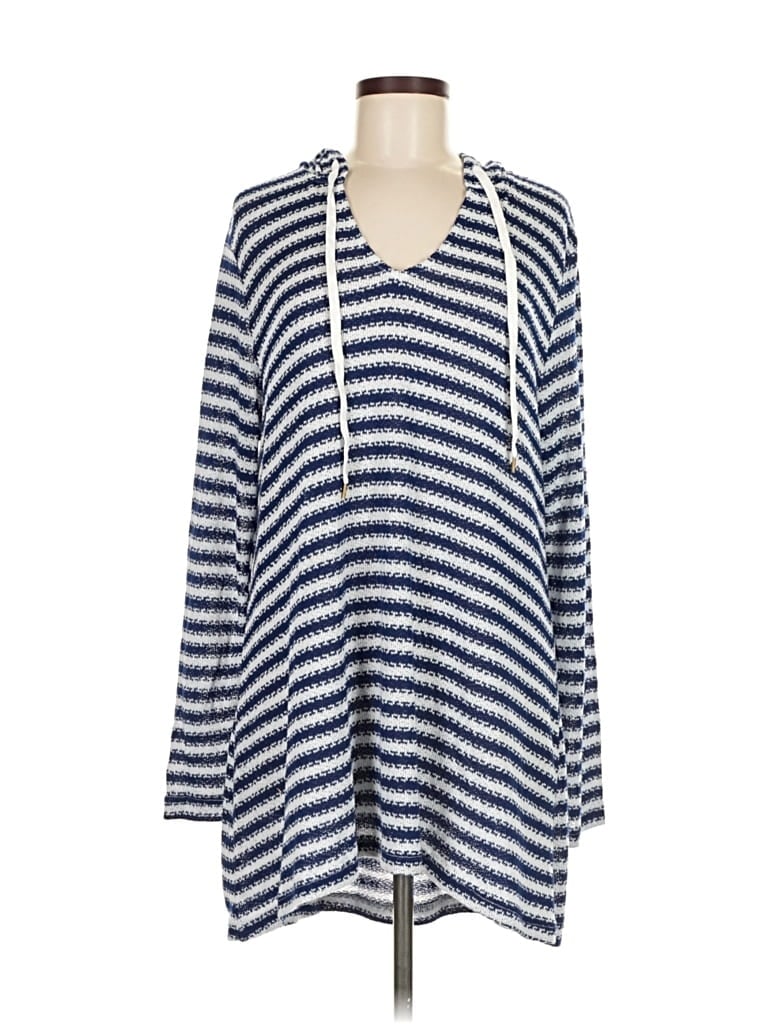 Click to view more detailed imagery on our partner's website Pre-owned La Blanca Pullover Sweater In Blue